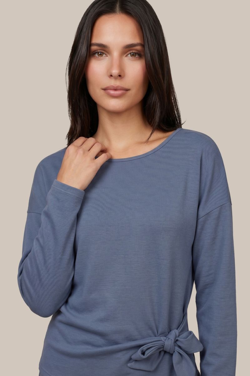 G-maxx Orlaith Top, grisaille kleur, productfoto